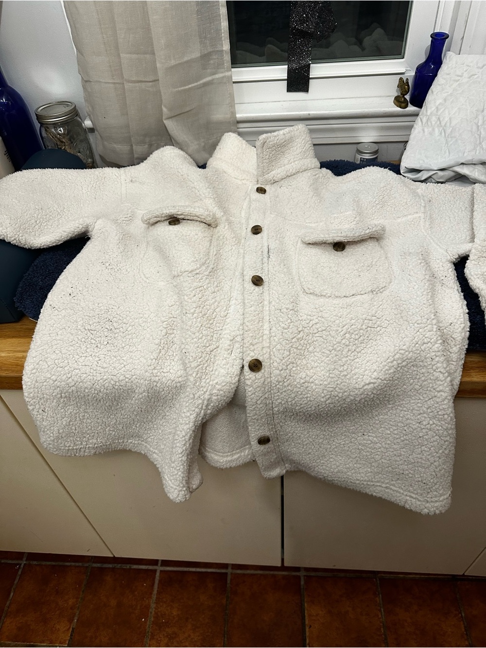button up fleece